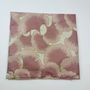 Z Gallerie Everly Gingko Pattern Jacquard Pink Accent Pillow Case